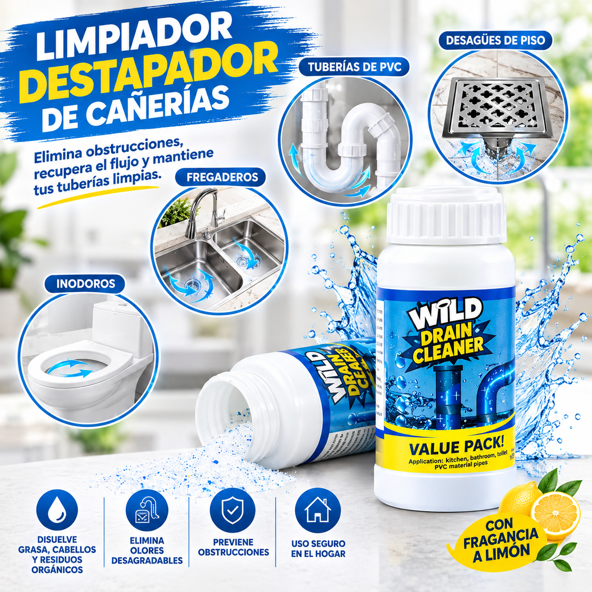 Ponle pack limpiador+profunda